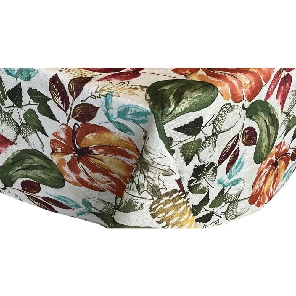 Printed Fabric Tablecloth, 52